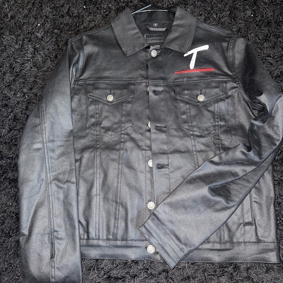 Other - Men's Black Leather Jacket